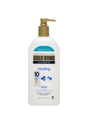 Gold Bond Ultimate Frangrance Free Healing Skin Therapy Lotion, 14oz