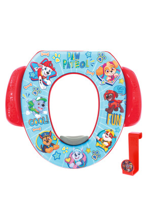 Nickelodeon PAW Patrol "Let's Have Fun" Soft Potty Seat with Potty Hook