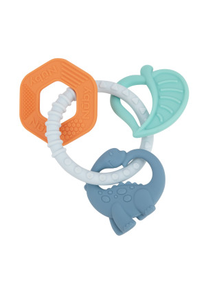 Nuby Chewy Charms Dino Teether Ring