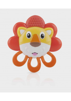 Nuby Vibe-eez Soothing Teether, Lion