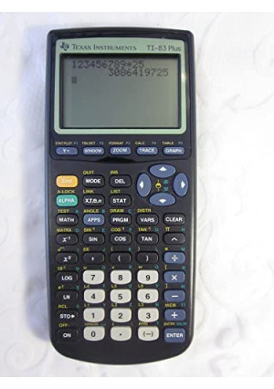 Texas Instruments TI 83 Plus Graphics Calculator