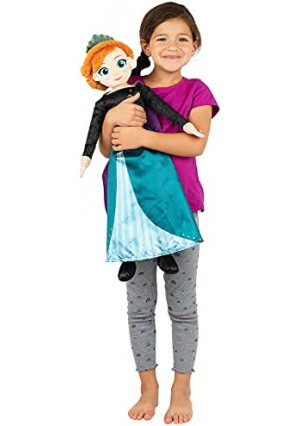 Disney Frozen Anna Kids Bedding Super Soft Plush Cuddle Pillow Buddy, "Official" Disney Product By Franco