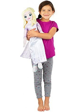 Disney Frozen Elsa Kids Bedding Super Soft Plush Cuddle Pillow Buddy, "Official" Disney Product By Franco