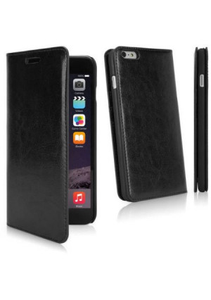 BoxWave Designio Leather Wallet Case for Apple iPhone 6 Plus/6s Plus