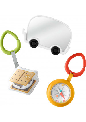 Fisher-Price S'More Fun Camping Gift Set, 3 Infant Activity Toys