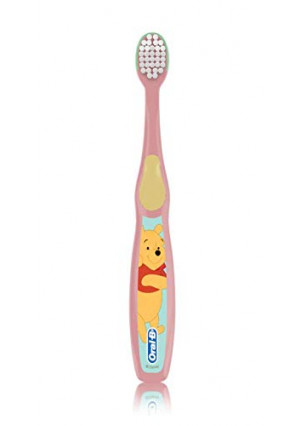 Oral-B Baby Toothbrush Featuring Disney's Pooh, Baby Soft Bristles, 0-3 Years