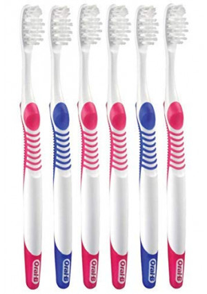 Oral-B Complete Toothbrush for Sensitive Teeth, 35 Extra Soft - Pack of 6