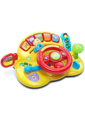 VTech Turn and Learn Driver (Frustration Free Packaging), Yellow