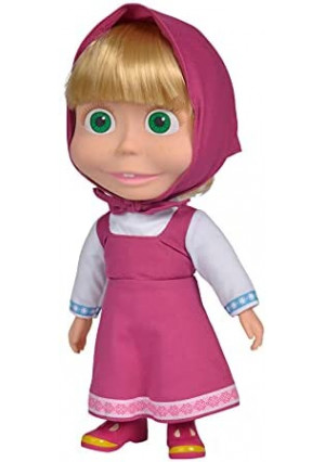 Masha and the Bear Shake and Sound Doll Toys for Kids, Ages 3+ (109301074) , Pink