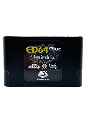 Retrotech ED64 Plus 340 In 1 Multi Game Cartridge For Nintendo N64 Video Game Console