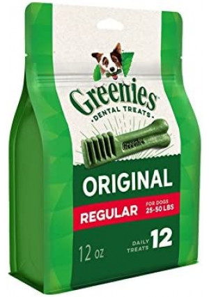 Greenies Dental Treat For Dogs Regular Size