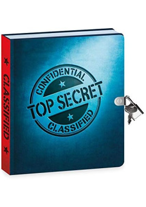 Peaceable Kingdom Top Secret Diary with Invisible Ink Pen