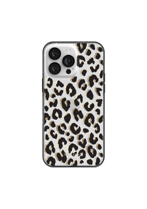 Kate Spade New York Protective Hardshell Case Compatible with Apple iPhone 14 Pro Max - City Leopard Black [KSIPH-225-CTLB]