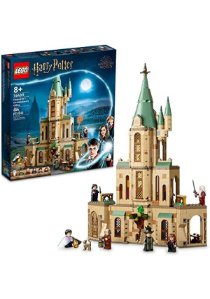 LEGO Harry Potter Hogwarts: Dumbledore’s Office 76402 Castle Toy, Set with Sorting Hat, Sword of Gryffindor and 6 Minifigures, for Kids Aged 8 Plus