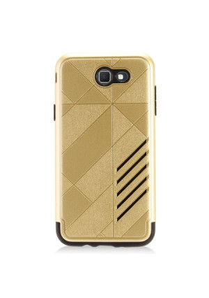 Gold Movement Double Layered Case For Samsung Galaxy Halo / Galaxy J7v Phone