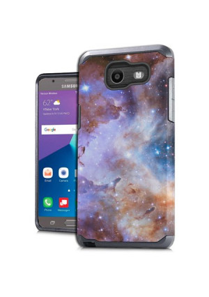 Stardust Marble Design Case For Samsung Galaxy Halo / Galaxy J7v Phone