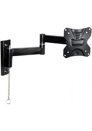 Master Mounts 2311L Locking RV TV Mount Lockable Full Motion TV Wall Mount Easy to Reach Chain Release Perfect for RVs Campers Trucks Mobile Homes, Articulates Swivels Tilts, Fits up to 42" 100x100