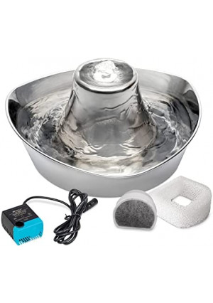 PetSafe Seaside Stainless Pet Fountain