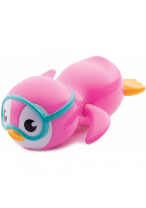 Munchkin Wind Up Swimming Penguin, Pink