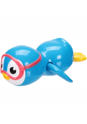 Munchkin Wind Up Swimming Penguin, Blue