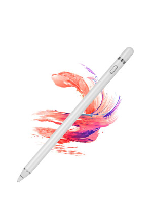 Active Stylus Pens for Touch Screens, Digital Stylish Pen Pencil Rechargeable Compatible with Most Capacitive Touch Screens