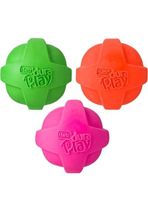 Hartz Dura Play Ball Size:Small Pack of 3,Small Breeds
