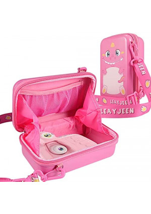 Leayjeen Kids Camera Case Compatible with Yisdo/Lmccd Kids Bubble Machine Camera and Toddler Digital Camcorder(Case Only)