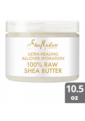 SheaMoisture for Ultra-Healing 100% Raw Shea Butter, 10.5 oz