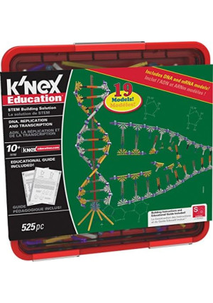 K’NEX Education – DNA Replication and Transcription Set – 525 Pieces – Ages 10+ Science Educational Toy