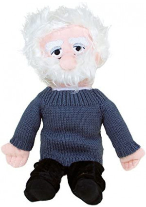 Albert Einstein Plush Doll - Little Thinkers by The Unemployed Philosophers Guild