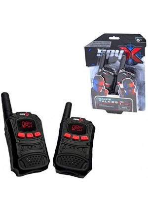 SpyX Spy Walkie Talkies - Made for Small Hands and Doubles as a Spy Toy for Buddy Play. Perfect Addition for Your spy Gear Collection!