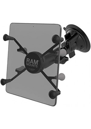 RAM Mounts RAM-B-166-UN8U X-Grip with RAM Twist-Lock Suction Cup Mount for 7"-8" Tablets with Medium Arm for Vehicle Windshields