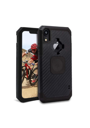 Rokform - iPhone XR Magnetic Case with Twist Lock, Military Grade Rugged iPhone Case Series (Black)