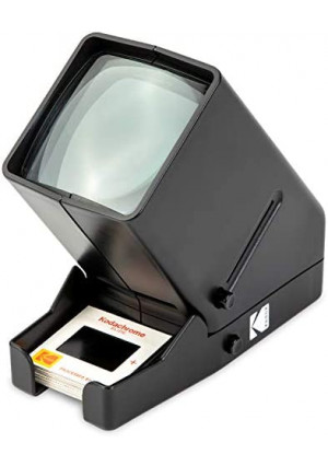 KODAK 35mm Slide and Film Viewer - Battery Operation, 3X Magnification, LED Lighted Viewing – for 35mm Slides & Film Negatives