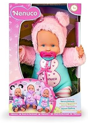 Nenuco Dress Up Baby Doll with Bunny Outfit, 12" Doll