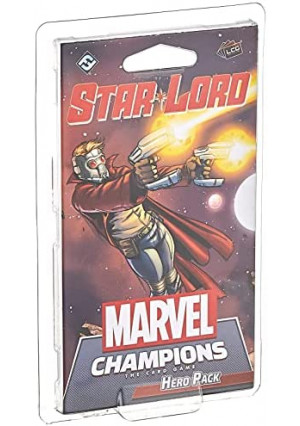Marvel Champions The Card Game Star-Lord Hero Pack | Strategy Card Game for Adults and Teens | Ages 14+ | 1-4 Players | Average Playtime 45-90 Minutes | Made by Fantasy Flight Games