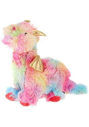 FRINGE STUDIO Dog Toy, Rainbow Dragon-Plush Pet Toy (289365)