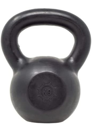 Monster K9 Ultra Durable Kettlebell Dog Toy - Medium & Large Breed - For Super Aggressive Power Chewers - Tough & Strong, Extreme Heavy Duty Natural Rubber - Fetch, Tug, & Chew - 6"H x 3"Dia.