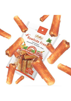 Gluten Free Rawhide Free Dog Chew Chicken Rolls Mini 2.5" for Small Dogs 10 pcs/Pack