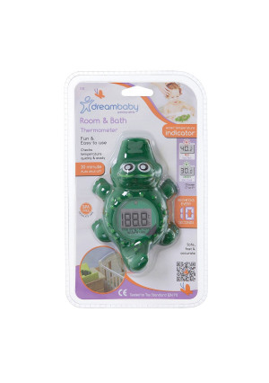 Dreambaby Room & Bath Thermometer, Crocodile