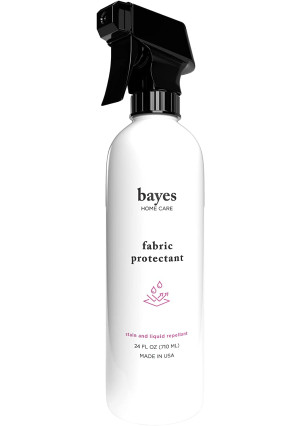 Bayes High-Performance Fabric Protectant Spray for Indoor and Outdoor Use - Water, Stain, and UV Rays Repellent - 24 oz