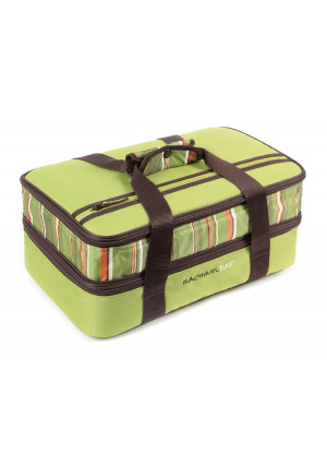 Rachael Ray Expandable Lasagna Lugger, Green