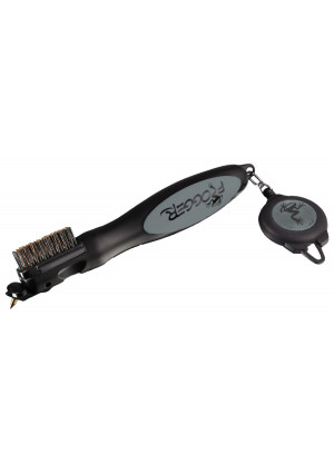Frogger BrushPro Retractable Dual-Bristle Club Brush/Groove Cleaner