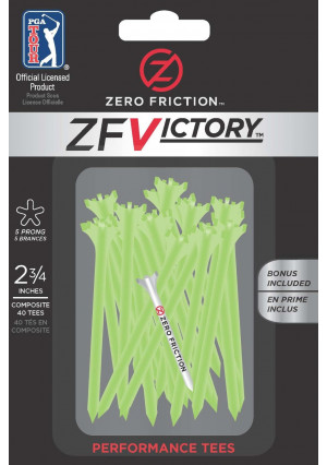Zero Friction Victory 5-Prong Golf Tees