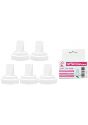 NeneSupply 5 Count Duckbill Valves. Designed for Medela Breastpumps, Spectra S1, S2, 9 Plus Breastpumps, Spectra Dew 350 Breastpump, and NeneSupply B