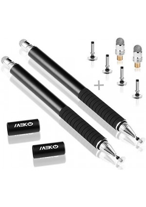 BaseTronics MEKO(TM) 2Pcs [2 in 1 Precision Series] Disc Stylus