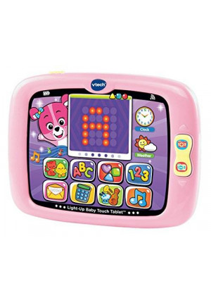 VTech Light-Up Baby Touch Tablet, Pink