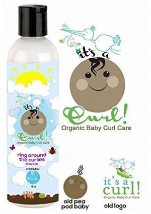 Curls Its a Curl Organic Baby Curl Care Ring Around the Curlies - Leave in Cream 8oz