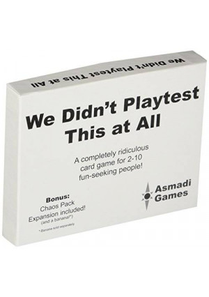 Asmadi Games We Didn't Playtest This at All - With Chaos Pack