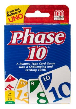 Mattel Phase 10 Card Game